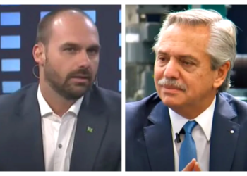 Eduardo Bolsonaro: “No es buena la situación de la Argentina”