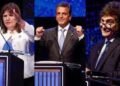 Para el segundo debate, Milei hará equilibrio entre polarizar con Massa y disputarle electorado a Bullrich