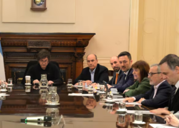 Javier Milei encabezó la reunión de Gabinete sin la presencia de Sandra Pettovello