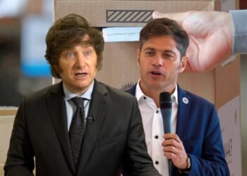 Javier Milei parece gozar con la polarización que profundiza su enfrentamiento con Cristina Kirchner y las peleas internas en el peronismo y el radicalismo.