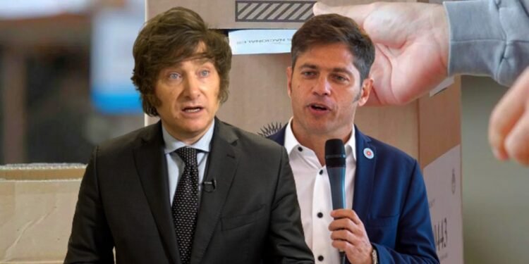 Javier Milei parece gozar con la polarización que profundiza su enfrentamiento con Cristina Kirchner y las peleas internas en el peronismo y el radicalismo.