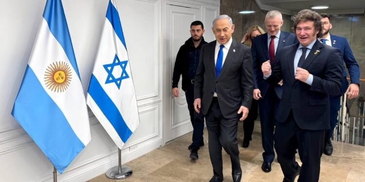 El presidente Javier Milei manifestó este jueves el rechazo de Argentina a la orden de arresto contra el primer ministro de Israel, Benjamin Netanyahu