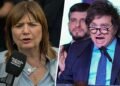 Javier Milei: “El que las hace las paga”, luego de la amenaza recibida hacia Patricia Bullrich y Maximiliano Pullaro