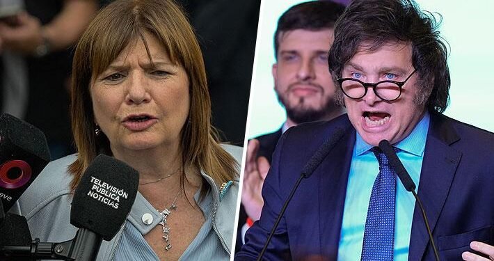Javier Milei: “El que las hace las paga”, luego de la amenaza recibida hacia Patricia Bullrich y Maximiliano Pullaro