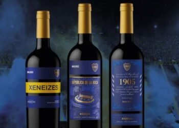 Vino y fútbol, una estrategia de marketing que se extiende entre las bodegas argentinas