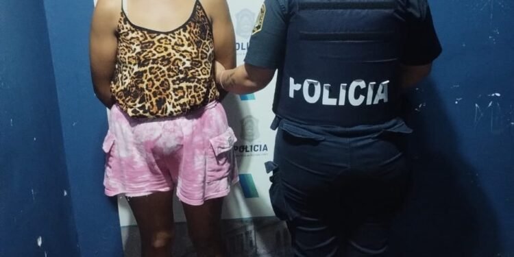 Una mujer de 29 años fue detenida en escobar por robo a mano armada