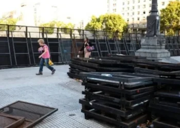Congreso blindado ante llegada de la CGT y jubilados
