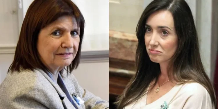 Choque entre Bullrich y Villarruel por “la gente”