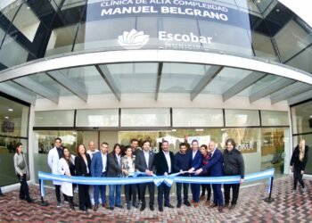 Ariel Sujarchuk inauguró la Clínica de Alta Complejidad Manuel Belgrano en Escobar 
