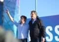 San Martín: Kicillof y Massa en el cierre de Fuerza Patria