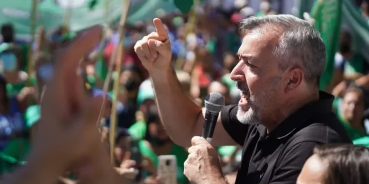 Rodolfo Aguiar y Pablo Moyano, unidos para doblegar a Milei.