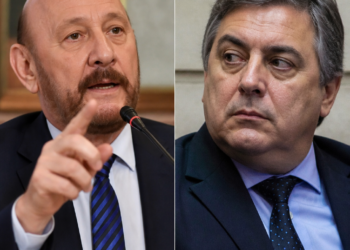 Gildo Insfrán confronta a Francisco Paoltroni con una célebre frase de Raúl Alfonsín