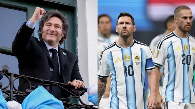 El presidente Milei celebra la llegada de Argentina a semifinales tras vencer a Suiza
