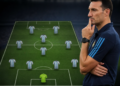 La alineación que considera Scaloni para el crucial partido contra Inglaterra en el Mundial