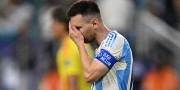 Diez años después, el llanto de Messi vuelve a resonar en Nueva Jersey