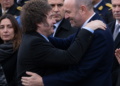 Milei regresa al escenario en homenaje a San Martín: mensaje contra los ‘enemigos internos y externos’ y abrazo con Sturzenegger