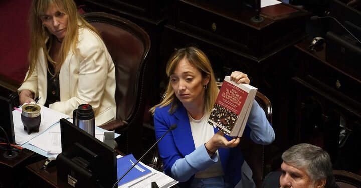 Bloqueo a la votación remota de Anabel Fernández Sagasti en el Senado