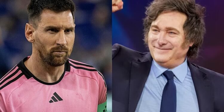 Milei se pronuncia tras la muerte del padre de Messi y responde a sus críticos