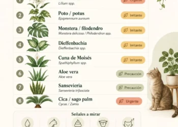 Plantitas peligrosas para gatos: tres especies a evitar en casa