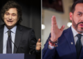 Javier Milei se encuentra en Colombia para la asunción de Abelardo De la Espriella