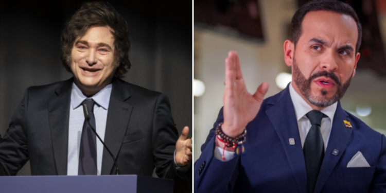Javier Milei se encuentra en Colombia para la asunción de Abelardo De la Espriella