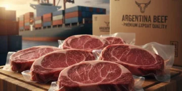 Éxito en las exportaciones: ingresos de US$2768 millones por carne bovina, un aumento del 41,8%