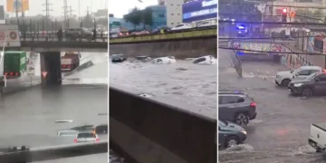 Las imágenes y videos más sorprendentes del temporal en el AMBA: duración de la alerta naranja por tormentas