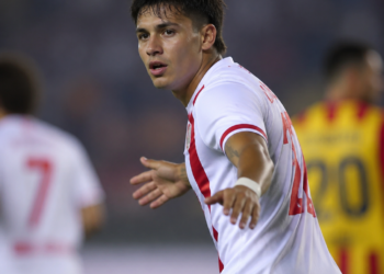 Debut con gol de Exequiel Zeballos en la Serie A: el Monza cayó ante Lecce
