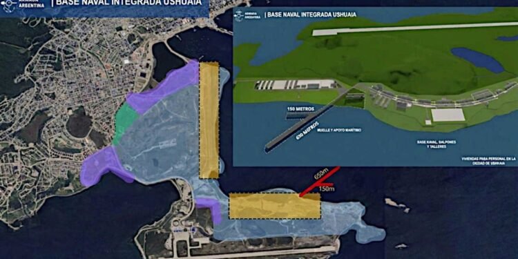 Base Naval Integrada: costos y proyecciones de una obra estratégica en el Atlántico Sur