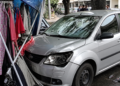 Un automovilista se descompensó y provocó un accidente: joven resultados heridas