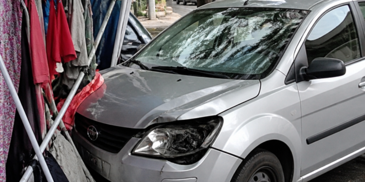 Un automovilista se descompensó y provocó un accidente: joven resultados heridas