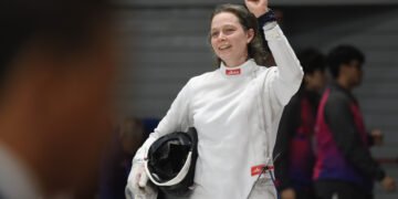 Una argentina en Nueva York se corona campeona en esgrima: ‘Estas oportunidades son pocas’