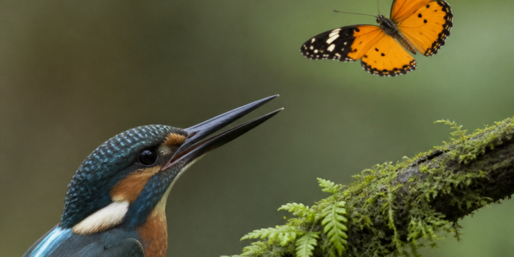 El enigma de las alas de mariposas: su colorido las protege de los depredadores